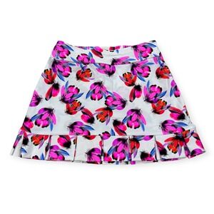 NEW Tzu Tzu Samba Skort Womens Small Flutter Golf Tennis Athletic Skirt USA